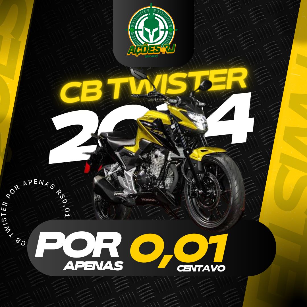 CB Twister 300 0 km 2024